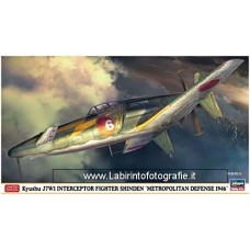 Hasegawa 1/48 Kyushu vJ7W1 Interceptor Fighter Shinden Metropolitan Defense 1946 Plastic Model Kit