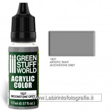 Green Stuff World 17ml Acrylic Color 1837 Moonstone Grey