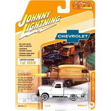 Johnny Lightning 1950 Chevrolet 3100 Pickup White