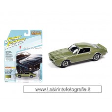 Johnny Lightning Classic Gold 1972 Pontiac Firebird Formula Spingfield Green Poly