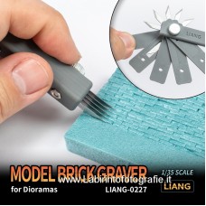 Liang Model Brick Graver For Dioramas 1/35