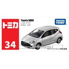 Takara Tomy Tomica 34 Toyota Aqua