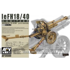 AFV Club AF35089 1/35 German 105mm Late Version Howitzer leFH18/40