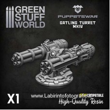 Green Stuff World PuppetsWar Gatling Turret