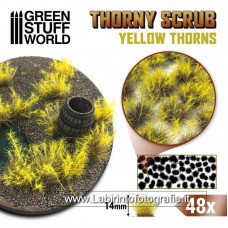 Green Stuff World Thorny Scrubs - Yellow Thorns