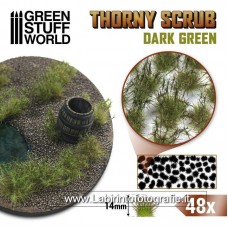 Green Stuff World Thorny Scrubs - Dark Green