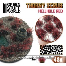 Green Stuff World Thorny Scrubs - Hellhole Red
