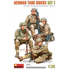 Miniart 1/35 German Tank Riders Set 1