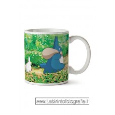 Studio Ghibli Mug Totoro White and Blue