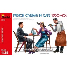 Miniart 1/35 French Civilians in Cafe 1930-40s