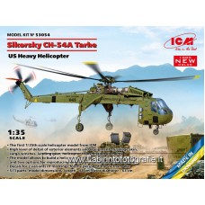 ICM 1/35 Sikorsky Ch-54A Tarhe Us Heavy Helicopter