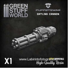 Green Stuff World PuppetsWar Gatling Cannon S490