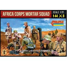 Strelets 1/72 Africa Corps Mortar Squad 