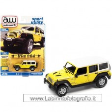 Auto World Museum - 1/64 - 2017 Jeep JK Wrangler Chief Edition Yellow