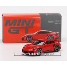 TSM Model Mini GT 1/64 Porsche 911 Turbo S Red