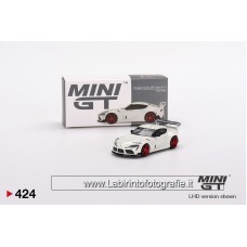 TSM Model Mini GT 1/64 Pandem Toyota GR Supra V1.0 White