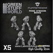 Green Stuff World Puppets War Prime Strikers Bodies S350