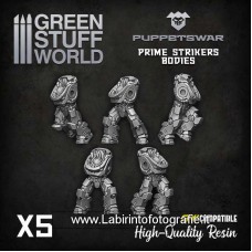 Green Stuff World Puppets War Prime Strikers Bodies S350