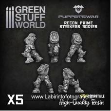 Green Stuff World PuppetsWar Recon Prime Strikers Bodies S382