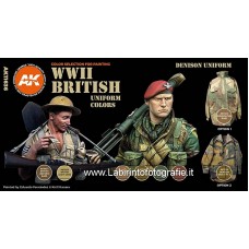 AK Interactive - AK11636 - 3G - WWII British Uniforms Colors