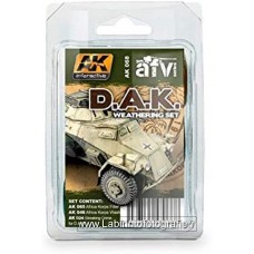 AK Interactive - AK068 - D.a.k. Weathering Set