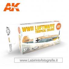 AK Interactive - AK11719 - 3G - WWII Air Series Luftwaffe Tropical Colors