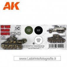 AK Interactive - AK11675 - 3G - WWII Us Tank Colors Europe 1944-45