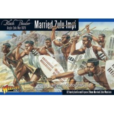 WarLord Black Pouder Married Zulu Impi Plastic Box