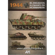 Ak Interactive Books 1944 Blindados Alemanes en Normandia