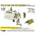 Mirage Hobby WW2 Us Tank Crew With Equipment For M8 Scott And Other US Tanks