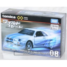 Takara Tomy Tomica Premium Unlimited The Fast and The Furious BNR34 Skyline GT-R 08 Die Cast