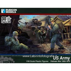 Rubicon Models 1/56 28mm Plastic Model Figures 30 Us Army Vietnam War 1955-1975