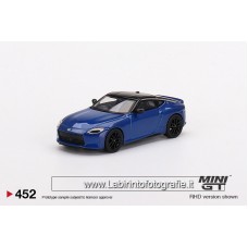 TSM Model Mini GT 1/64 Nissan Fairlady Z Version ST 2023 Serian Blue