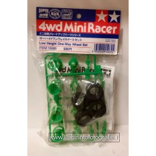 Tamiya Mini 4WD Low Height One-Way Wheel Set 15069