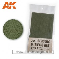 AK Interactive - AK8066 - Type 1 Field Green Regular Mimetic Net
