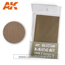 AK Interactive - AK8062 - Type 2 Brown Camouflage Net