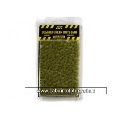 AK Interactive AK-8124 Summer Green Tufts 2mm