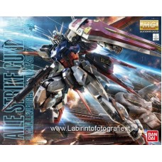 Bandai Master Grade MG 1/100 Aile Strike Gundam O.M.N.I. Enforcer Mobile Suit Gat-X105 Gundam Model Kits