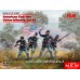 Icm 1/35 American Civil War Union Infantry Set 2