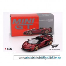 TSM Model Mini GT 1/64 506 Lamborghini Aventador SVJ Roadster Rosso Efesto