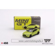 TSM Model Mini GT 1/64 468 BMW M4 Competition San Paulo Yellow