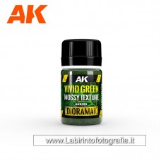 AK Interactive Diorama Ak-8259 Mossy Texture Vivid Green  