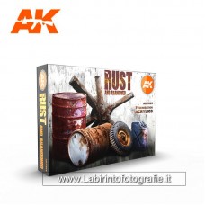 AK Interactive - AK11605 - 3rd Generation Acrylics- Rust Set
