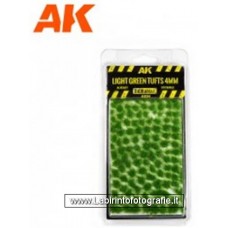 AK Interactive AK-8244 Light Green Tufts 4mm