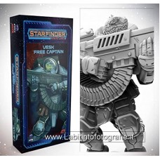 Archon Studio Starfinder Vesk Free Captain Plastic Model Kit