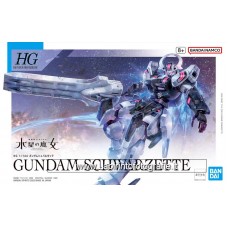 Bandai High Grade HG 1/144 The Witch From Mercury Gundam Schwarzette Gundam Model Kit