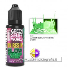 Green Stuff World Uv Resin Glow in the Dark Green