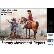 Master Box MB 1/35 Indian Wars Series XVIII Century Kit 3 Enemy Movement Report