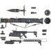 Tomytec Diocolle Combat DCML05 Launcher Set B Plastic Model Kit