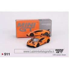 TSM Model Mini GT 1/64 511 Lamborghini Huracan STO Arancio Borealis